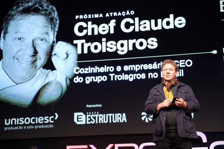 Claude Troigros começou a carreira engatinhando na cozinha