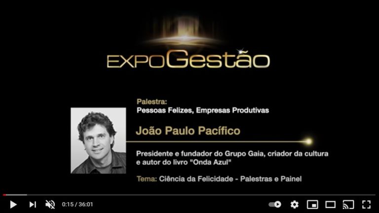 Pessoas Felizes, Empresas Produtivas – João Paulo Pacífico