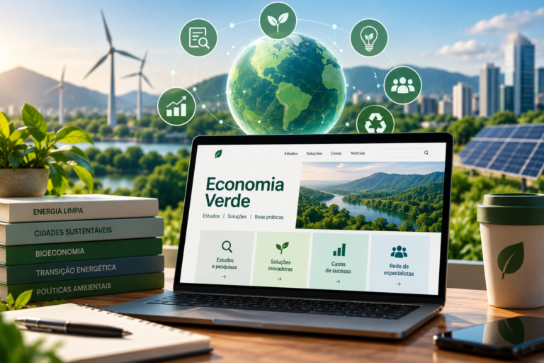 Plataforma traz dados sobre transição para economia de baixo carbono
